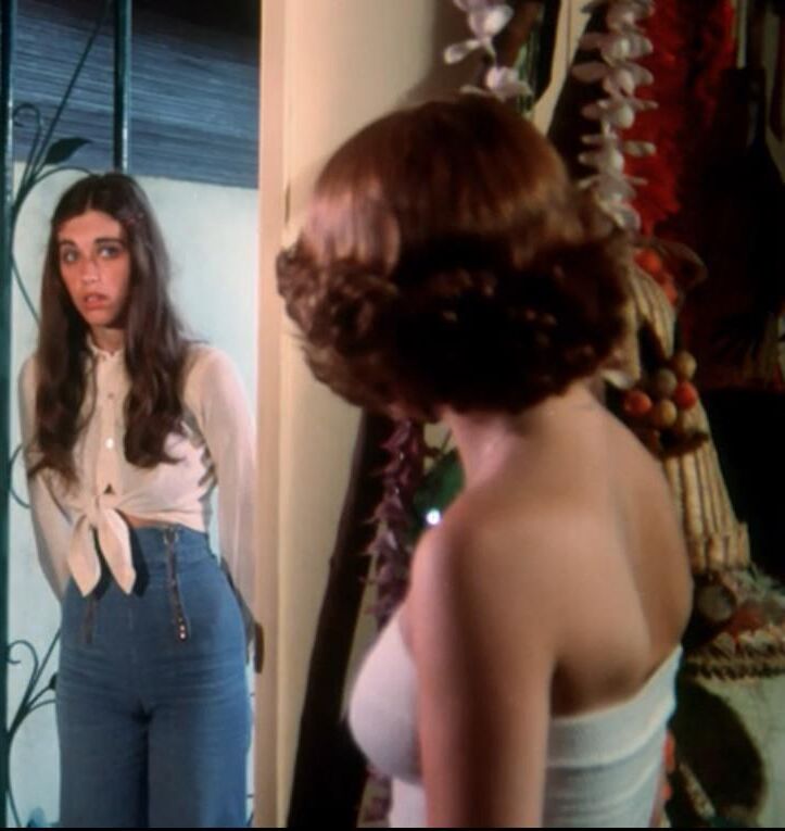 Chica tímida Vintage Cameltoe Jeans Teen Cutie Mary Swan Fuck