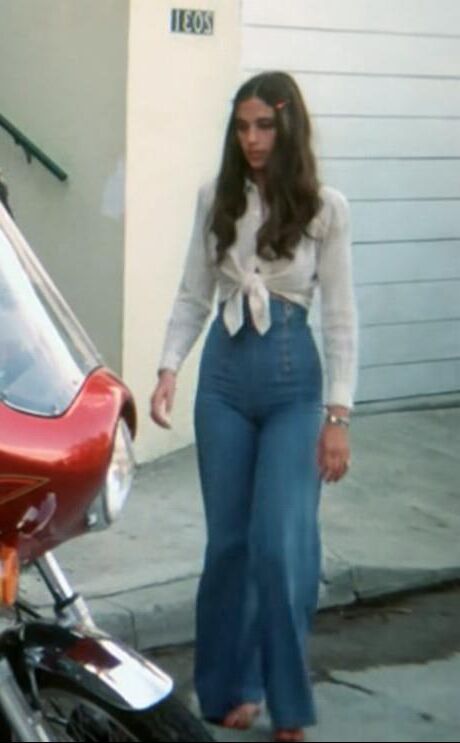 Chica tímida Vintage Cameltoe Jeans Teen Cutie Mary Swan Fuck