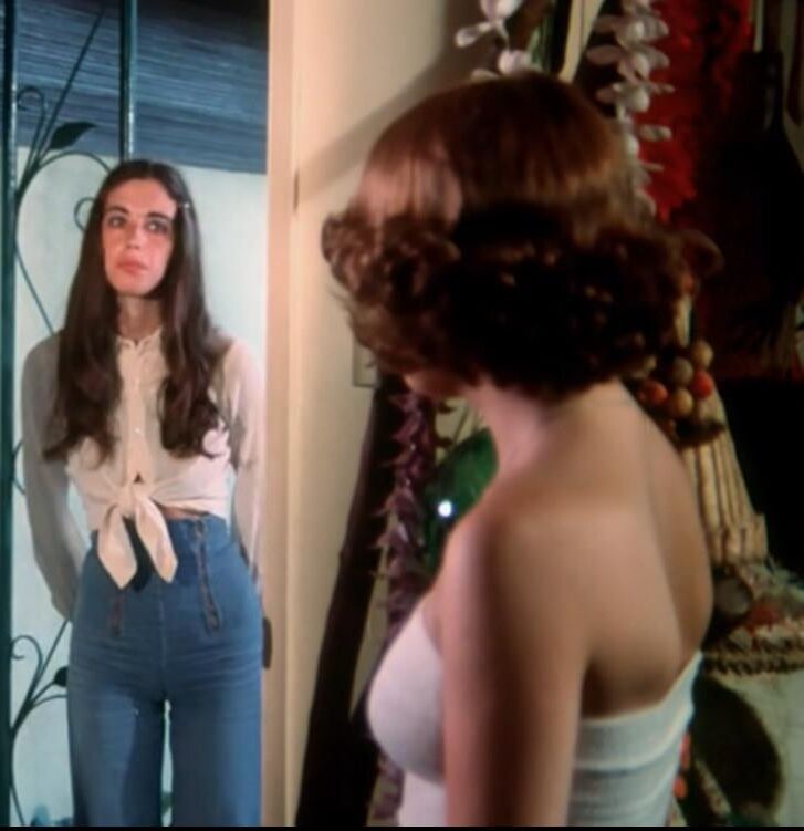 Chica tímida Vintage Cameltoe Jeans Teen Cutie Mary Swan Fuck