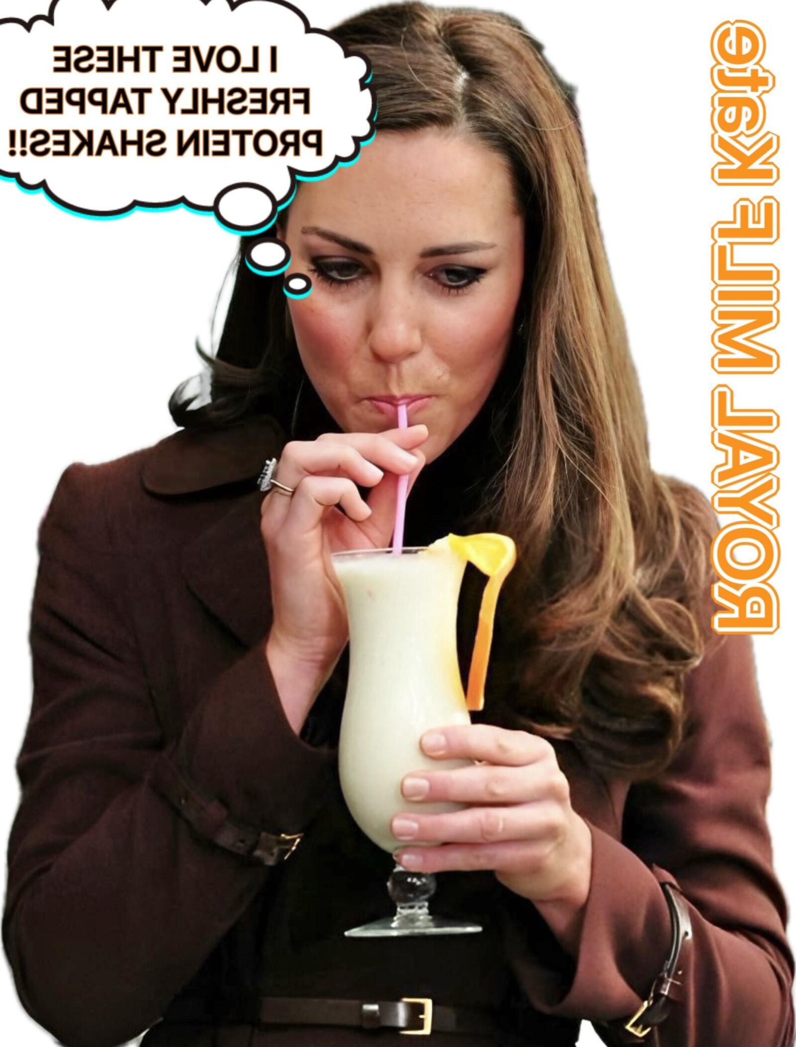 Royal Milf Cum Slut Princesa Kate Middleton também é apenas uma mulher