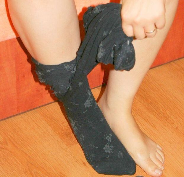 Collants noirs à motifs