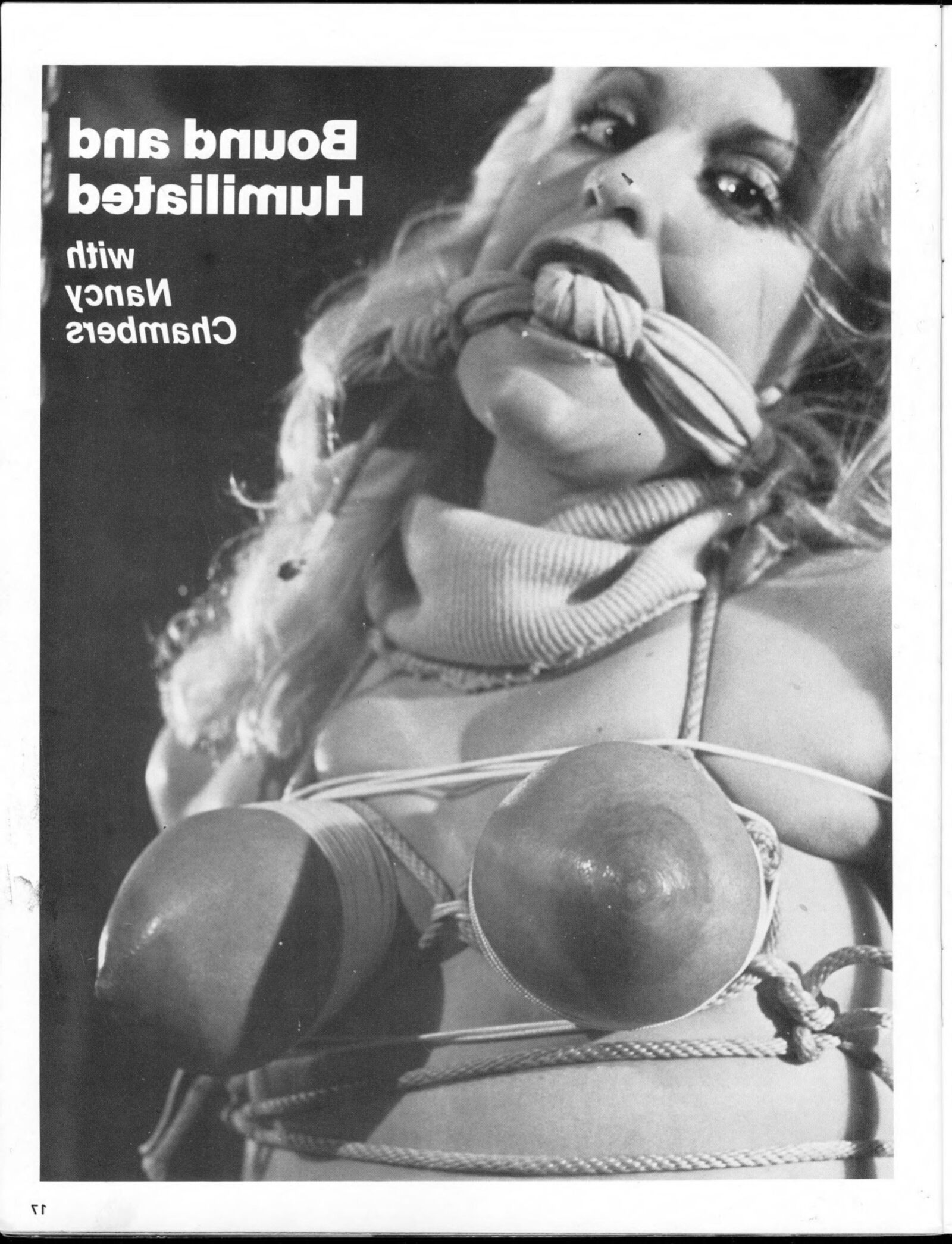 Volume de escravidão da mama no () (varredura de revista)