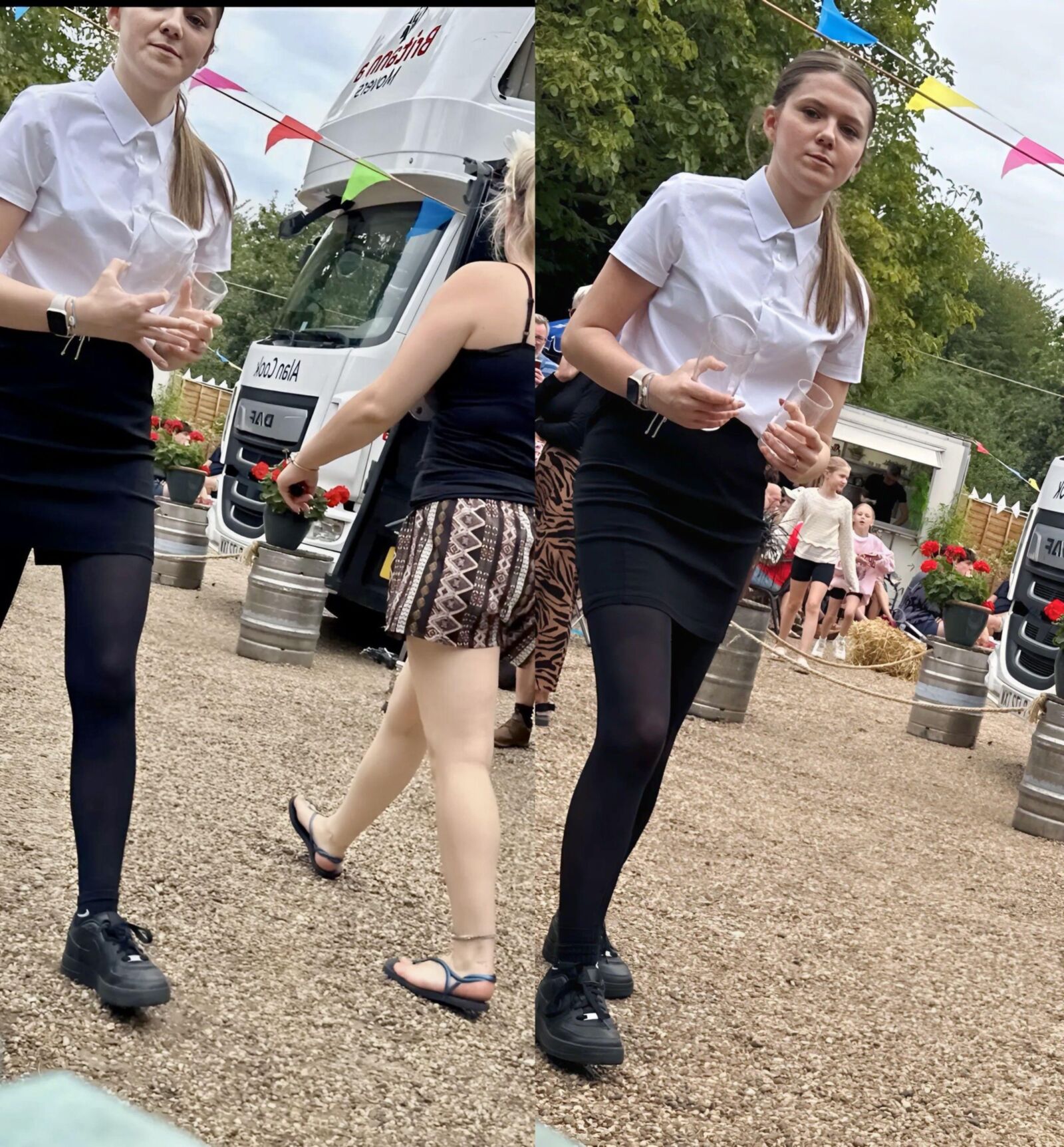 Amateurs de collants mixtes