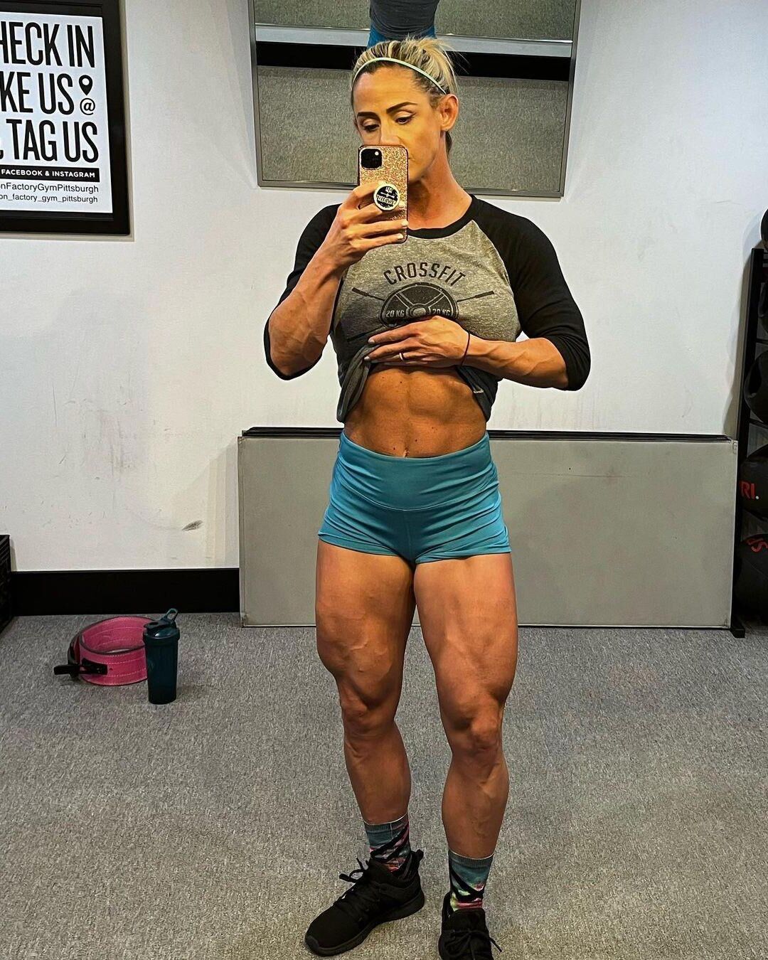 Filles musculaires aléatoires