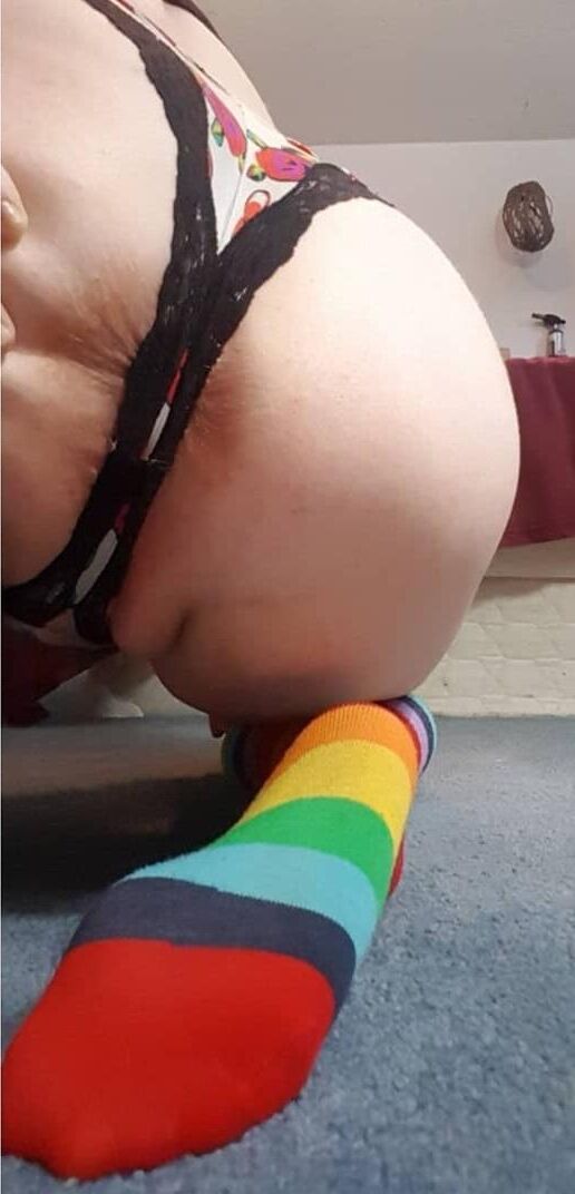 MY FAVORITE WAY FOR MY SOCK GIRLS TO BE DISPLAYED