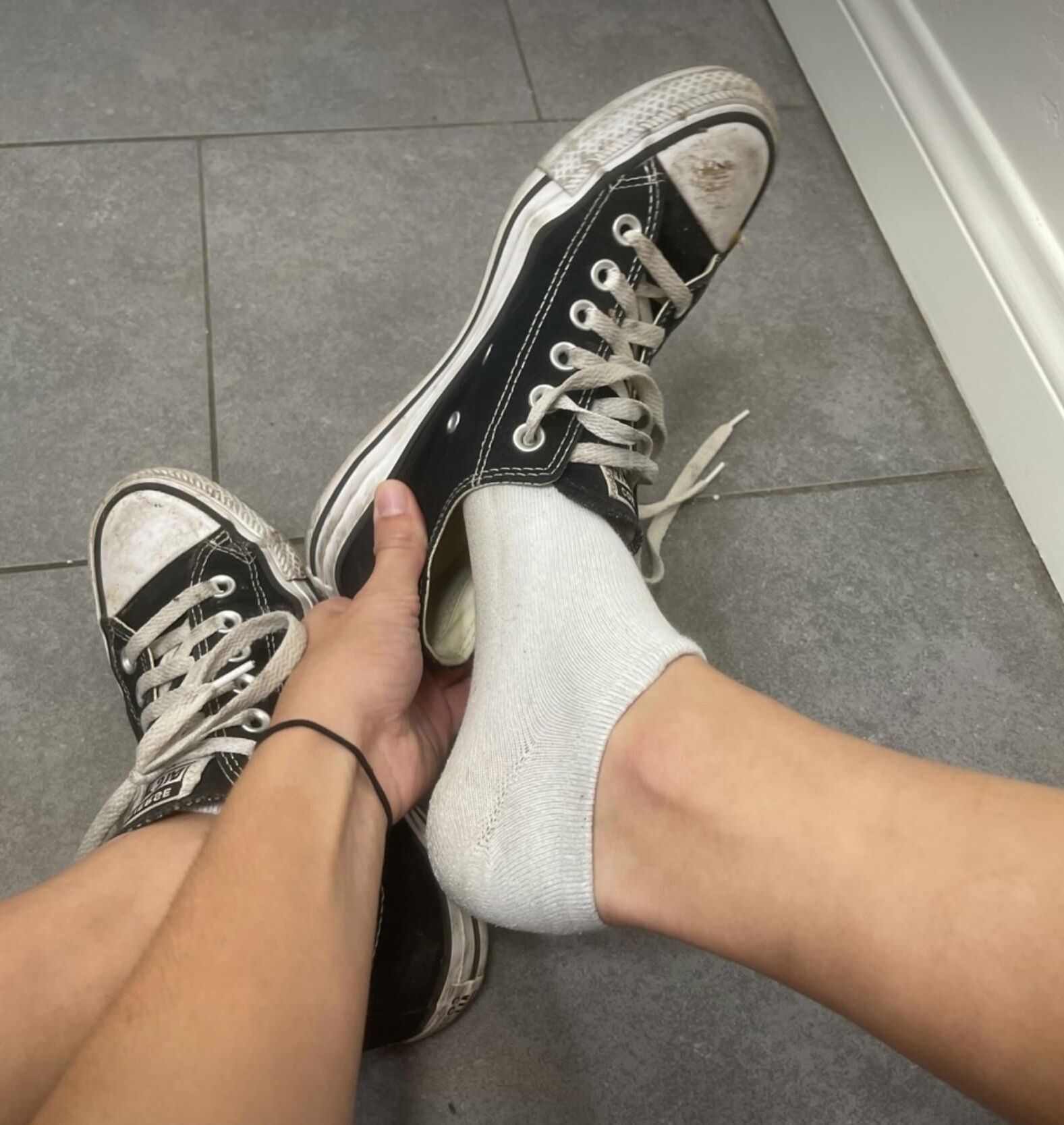 MY FAVORITE WAY FOR MY SOCK GIRLS TO BE DISPLAYED