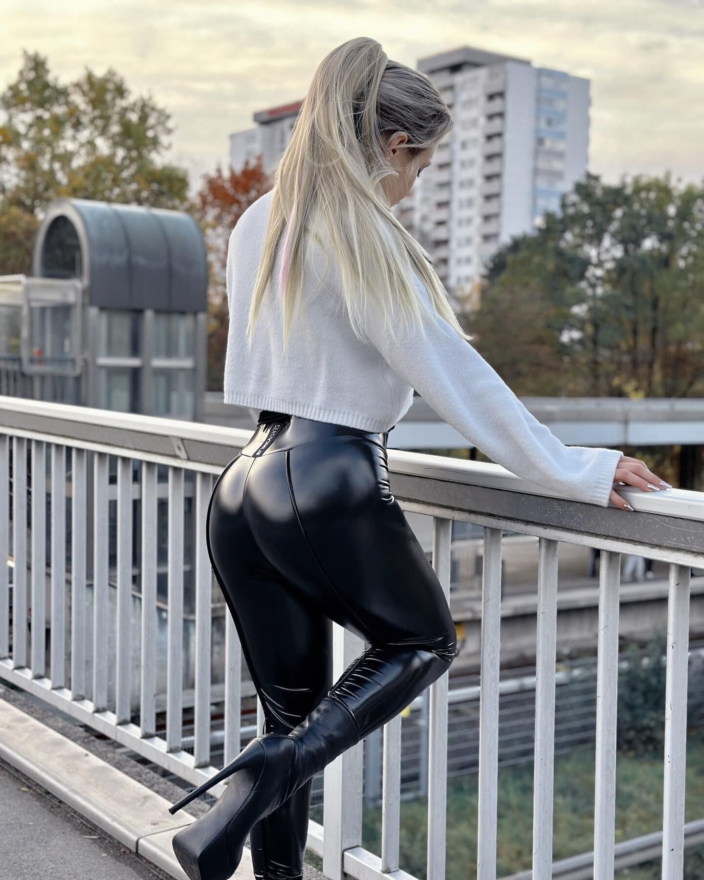 Milf, maduro, falta, nylons