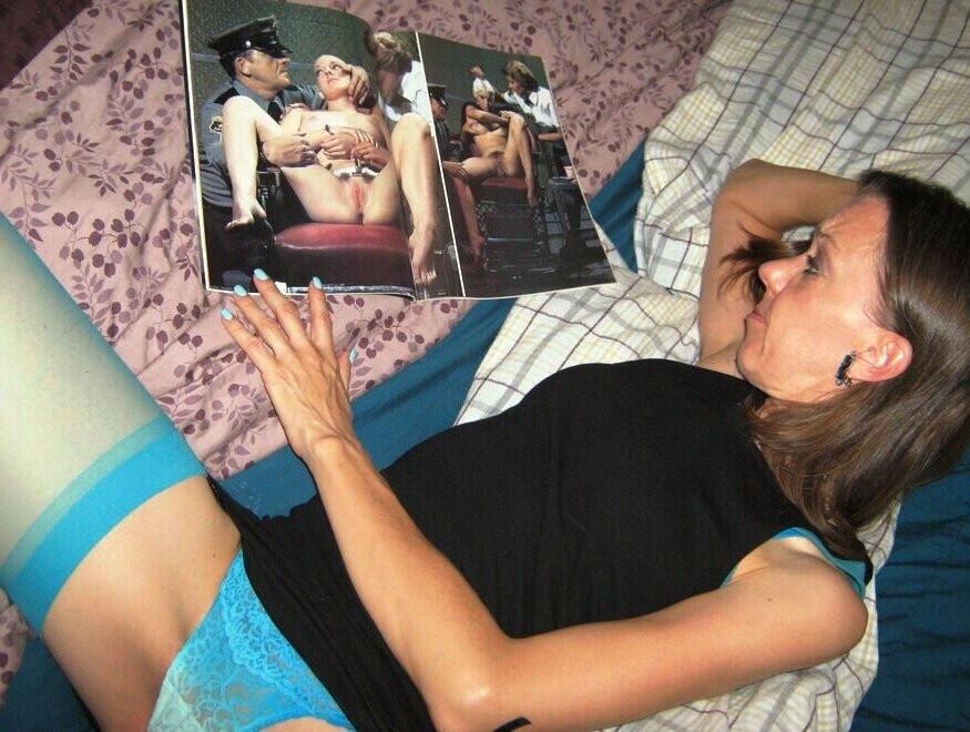 SlutJulie B in blue