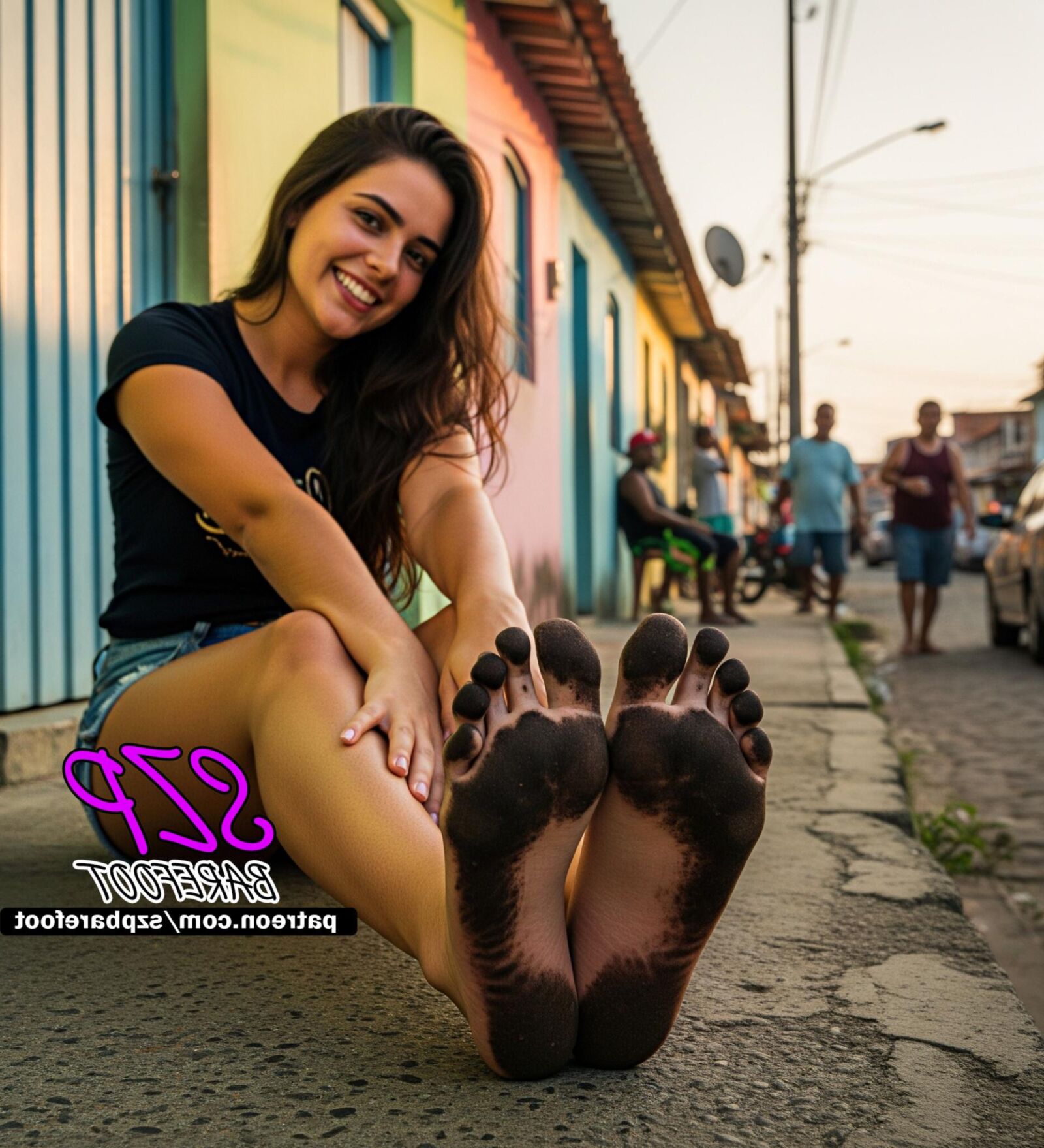 SZP Barefoot girls