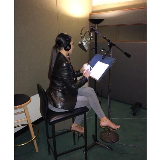 Kim Kardasian in Leather