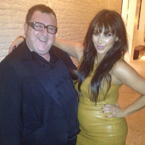 Kim Kardasian in Leather
