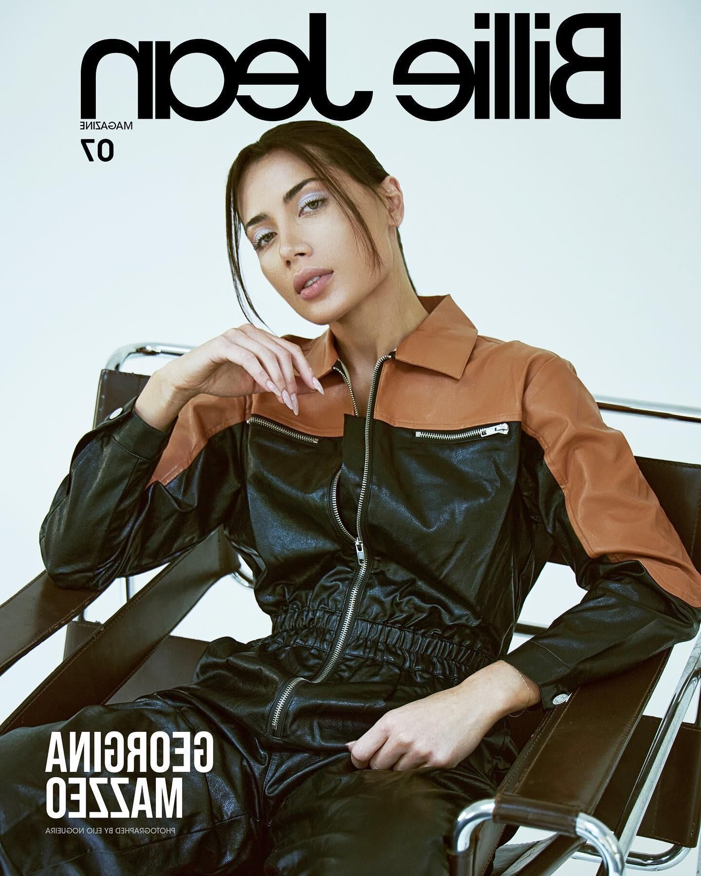 Georgina Mazzeo in Leather