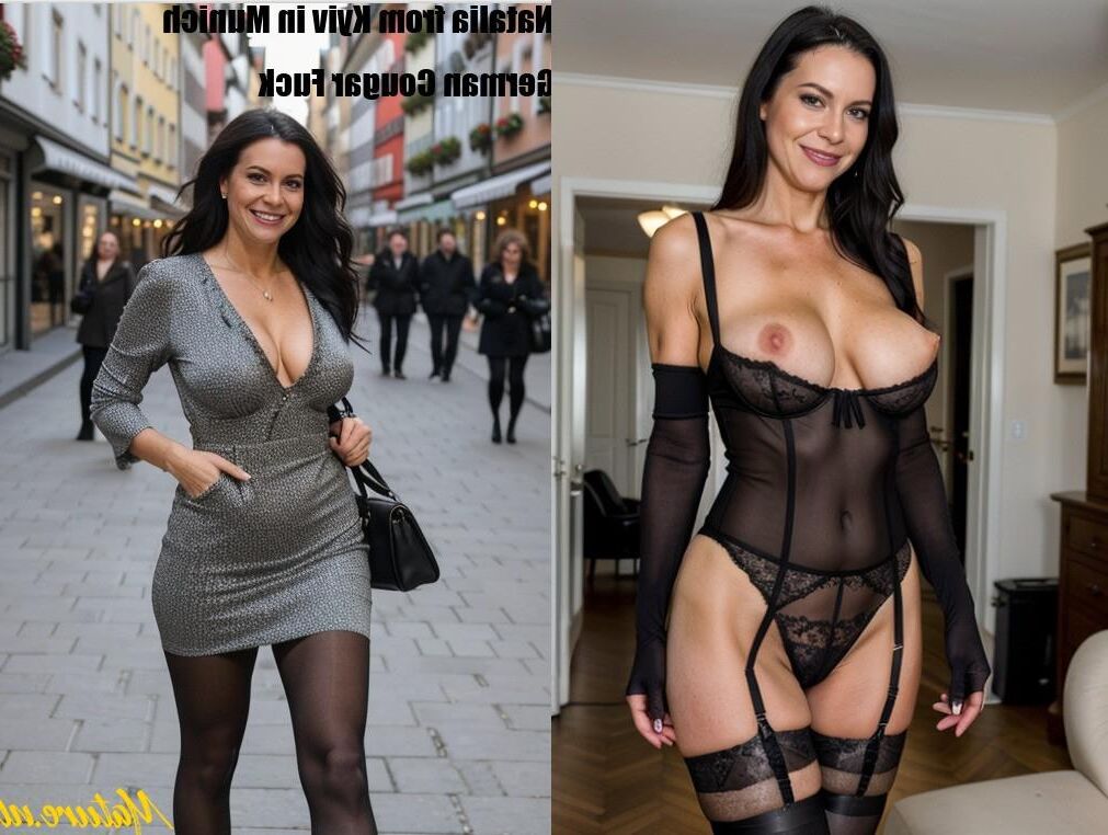 MATURE NL Kyiv Natalia in German Cougar Fuck from Munich