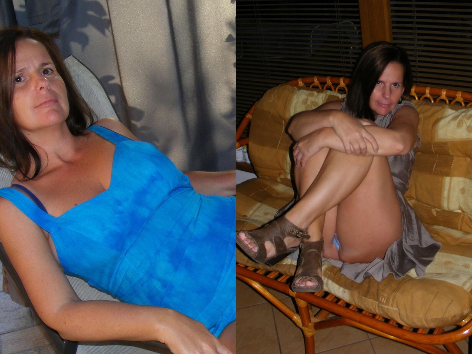 Dressed undressed milf mix