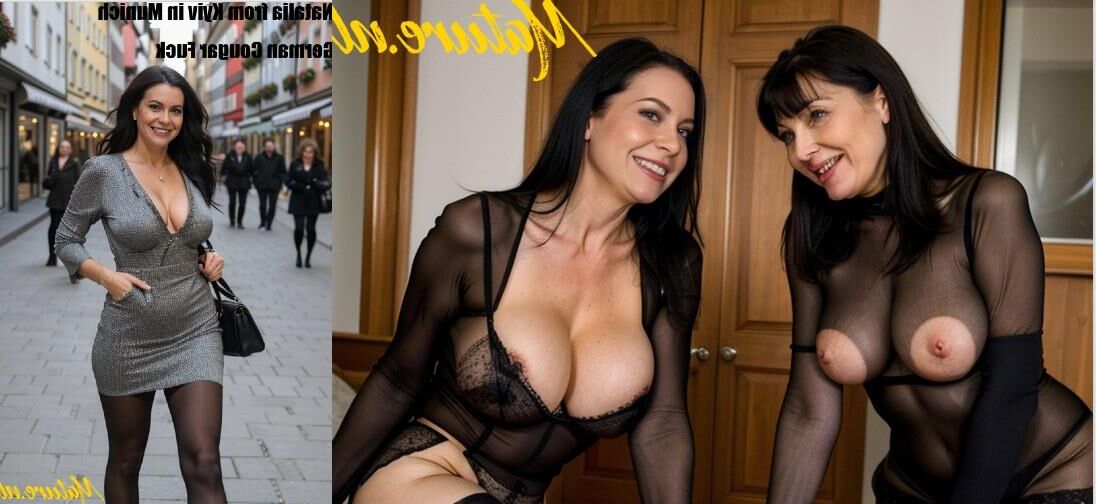 MATURE NL Kyiv Natalia in German Cougar Fuck from Munich
