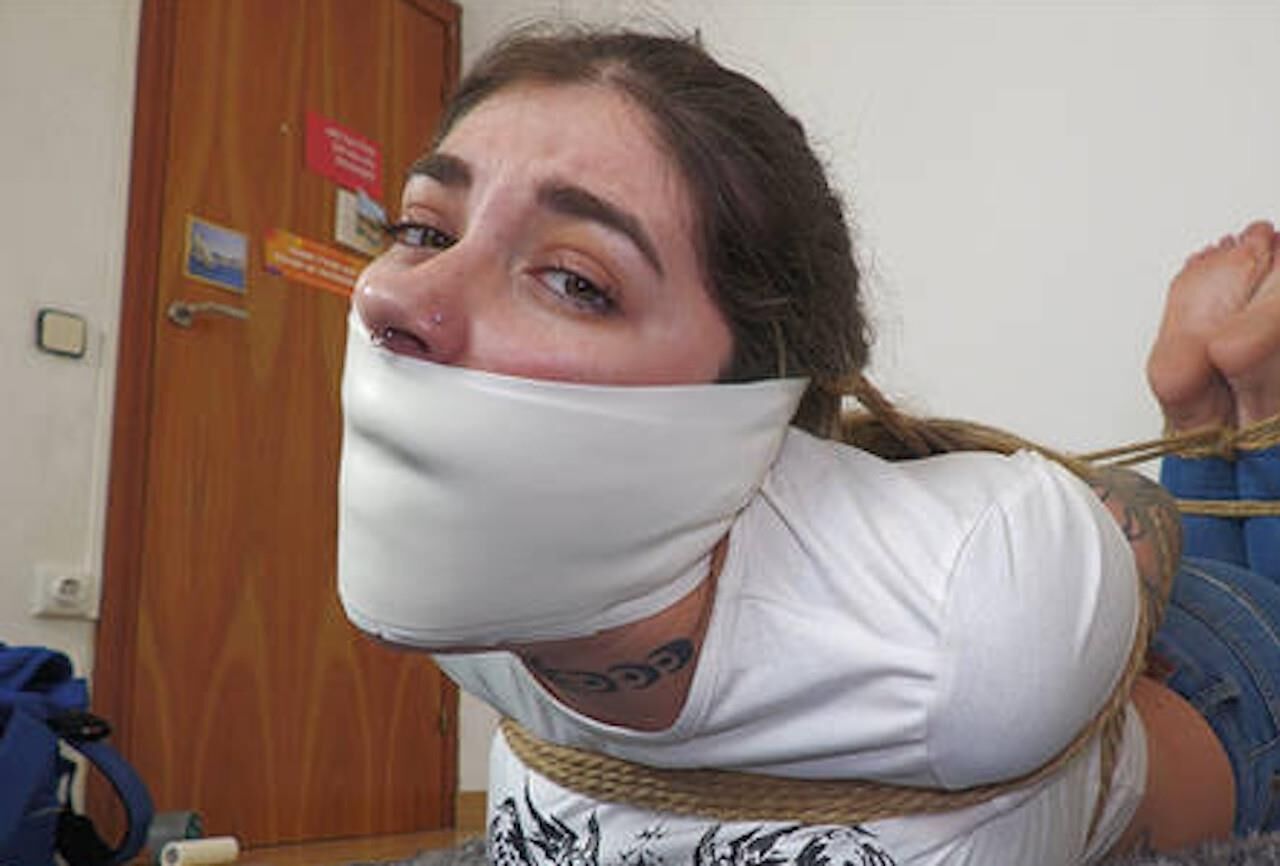 Gagged faces 