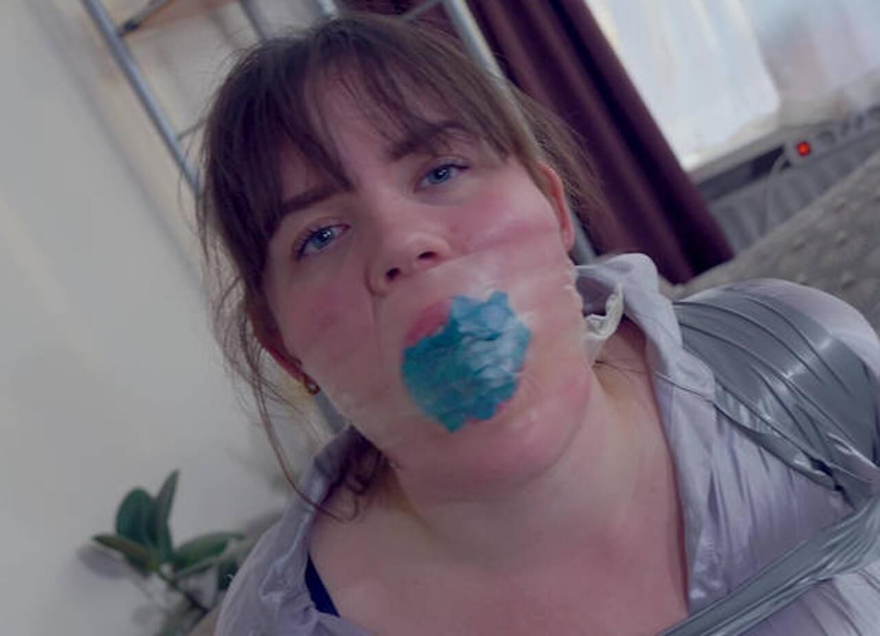 Gagged faces 