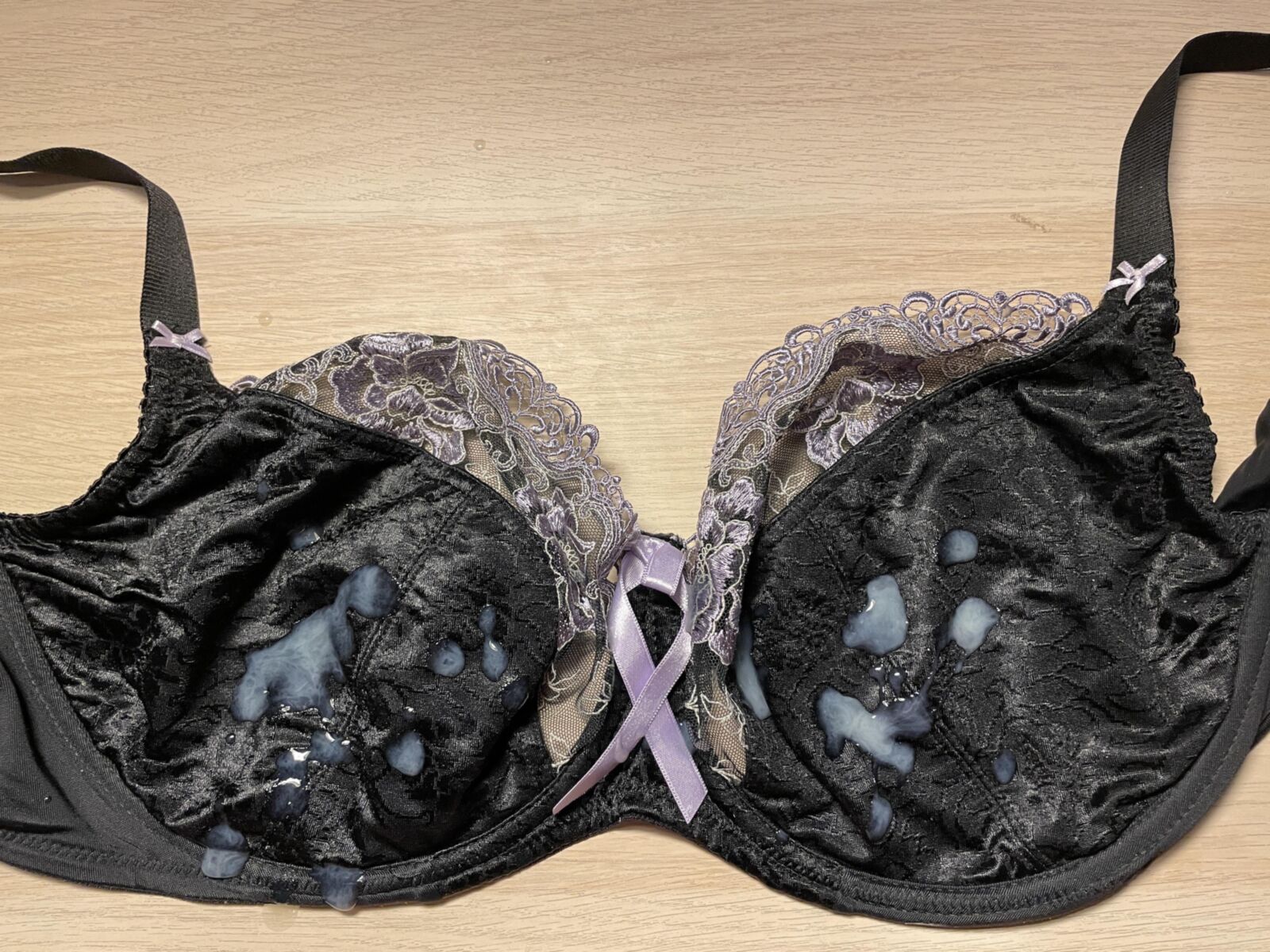 Busty Aunt is a Slut, love to cum on her Big Tits F / DD Bra