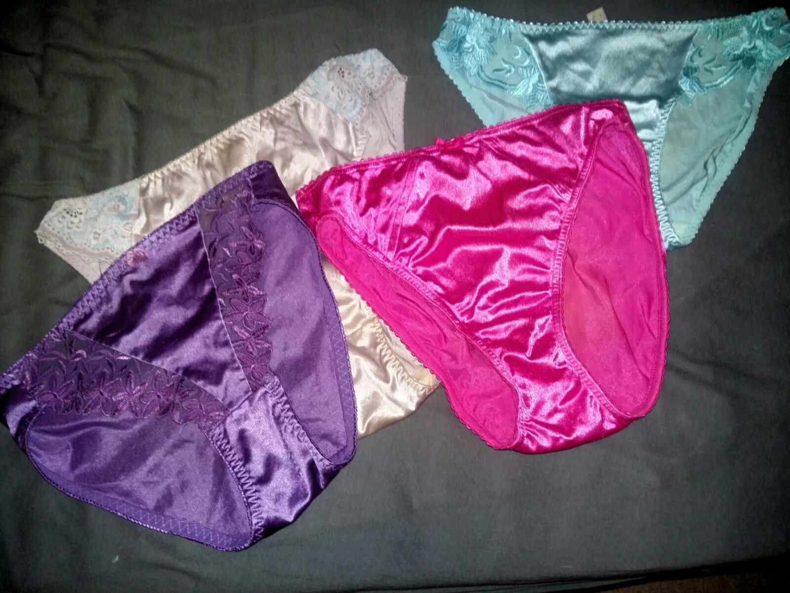 Satin fetish 