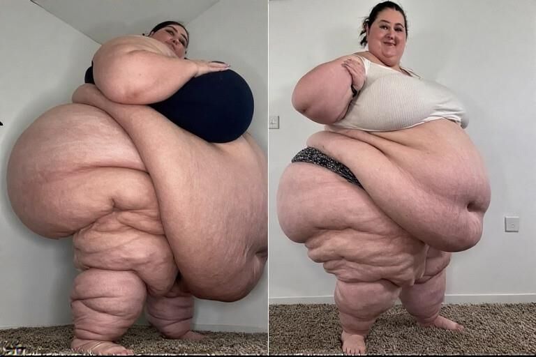 Heavy honeys, fat spilling everywhere