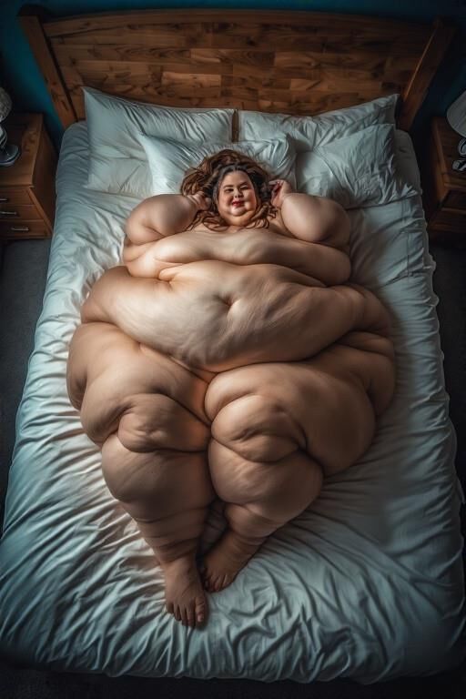 Heavy honeys, fat spilling everywhere