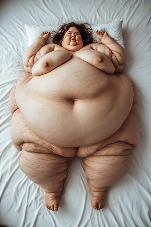 Heavy honeys, fat spilling everywhere