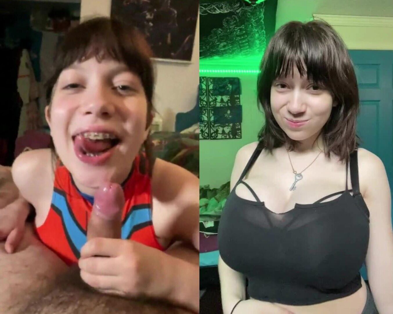 uwucaptain gótico fofo grande tits touki tributo