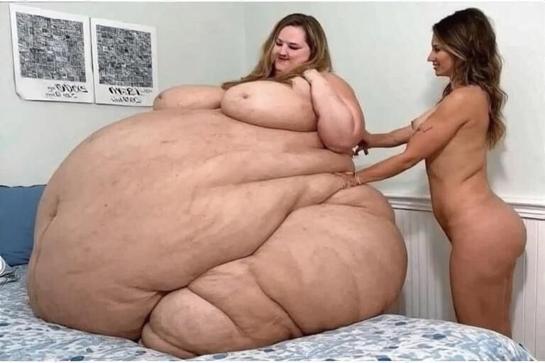 Heavy honeys, fat spilling everywhere