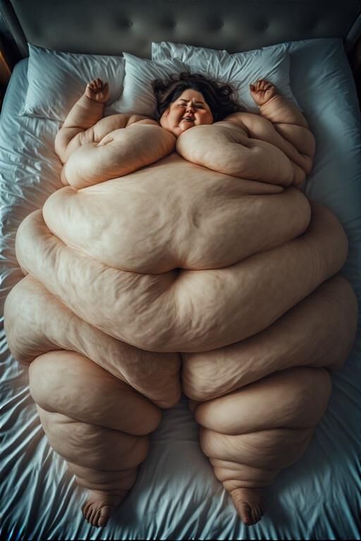 Heavy honeys, fat spilling everywhere