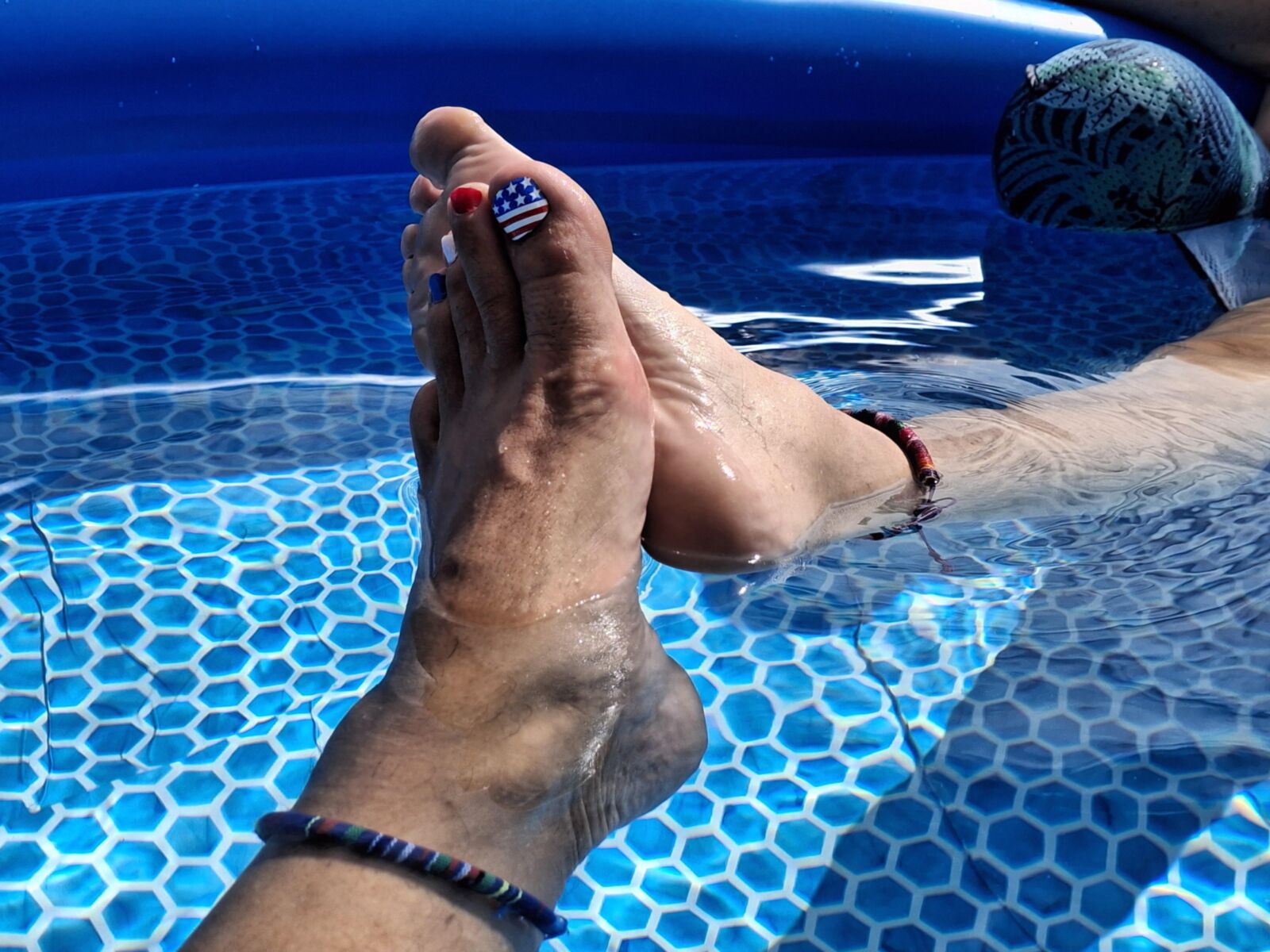 Nossos pés estão prontos para o feriado!