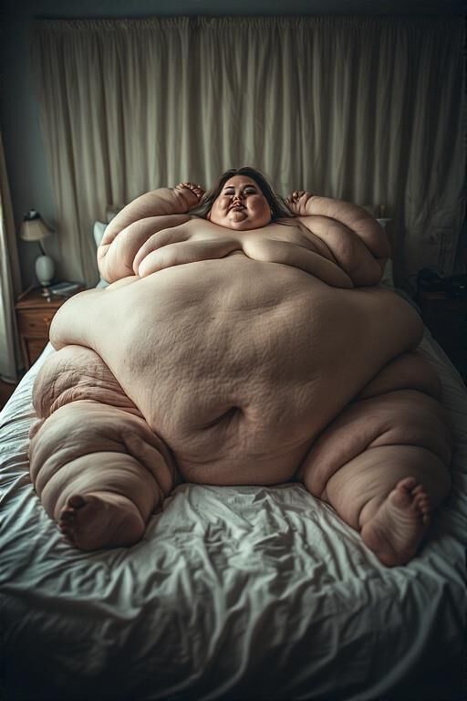 Heavy honeys, fat spilling everywhere