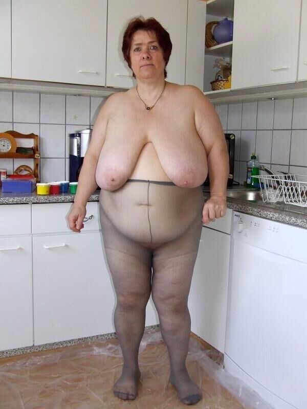 Reife und Strumpfhose