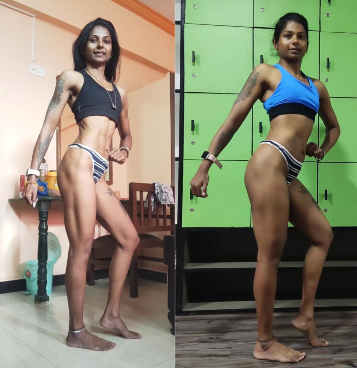 Sanyot posing