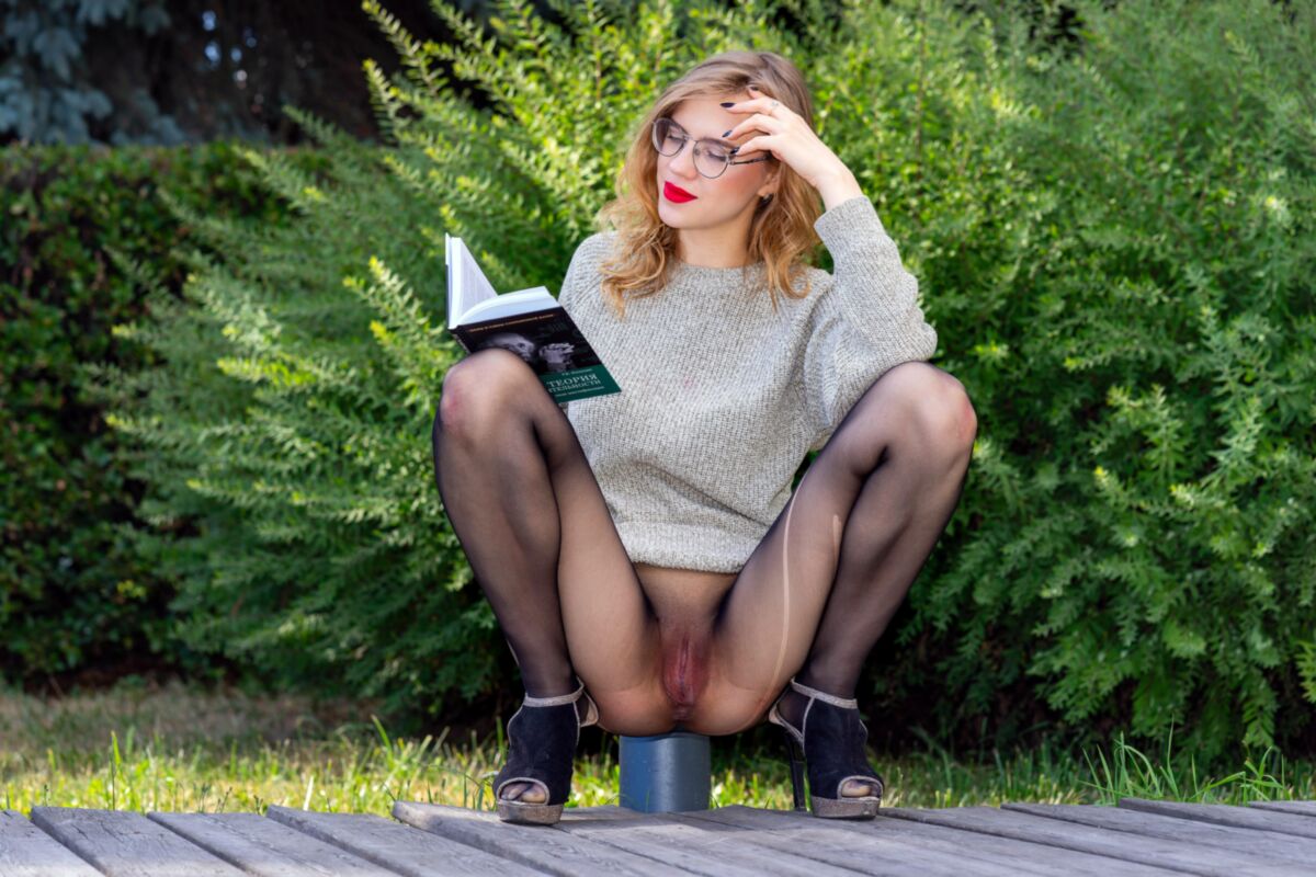 ...,,..., STOCKINGS AND TIGHTS AND PUSSY ....