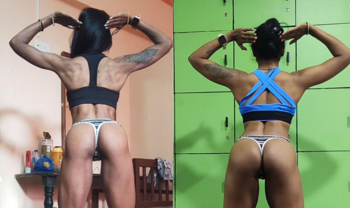 Sanyot posing