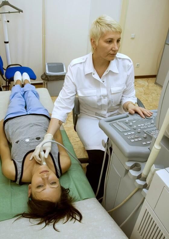Medizinische Untersuchung von Frauen