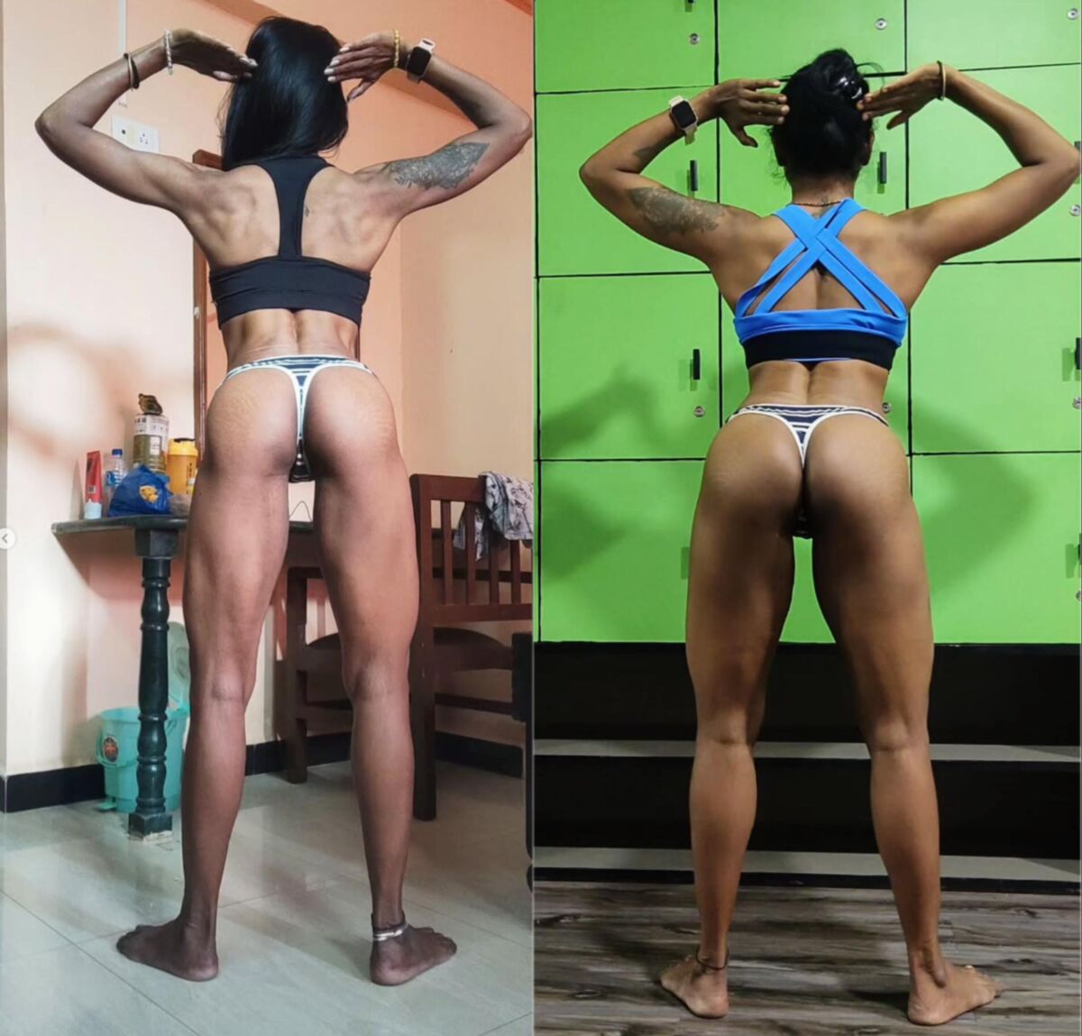 Sanyot posing