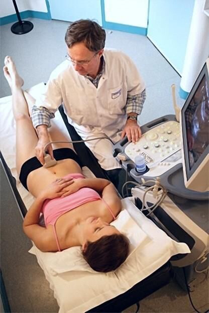 Medizinische Untersuchung von Frauen
