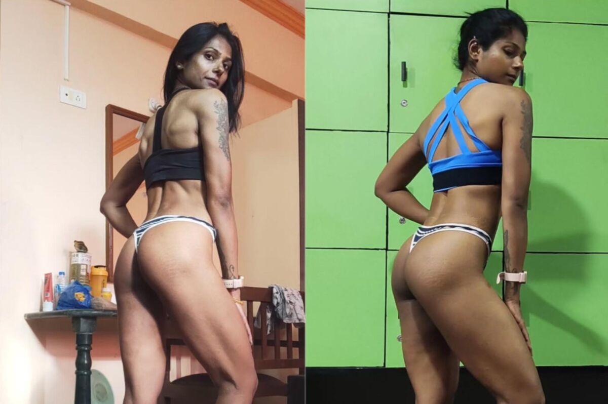 Sanyot posing