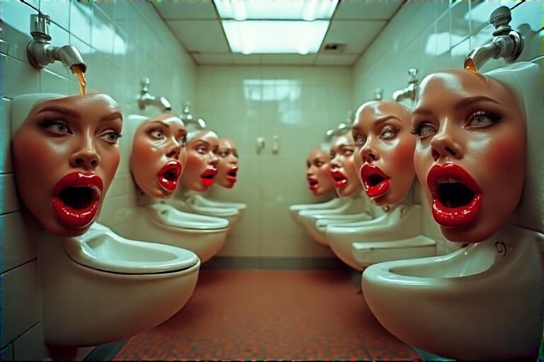 The perfect urinals 