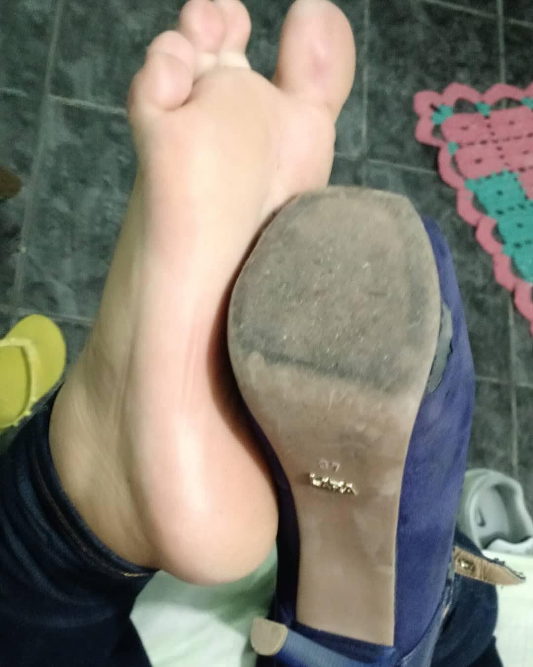 Eine Sammlung von Fußjahren auf IG