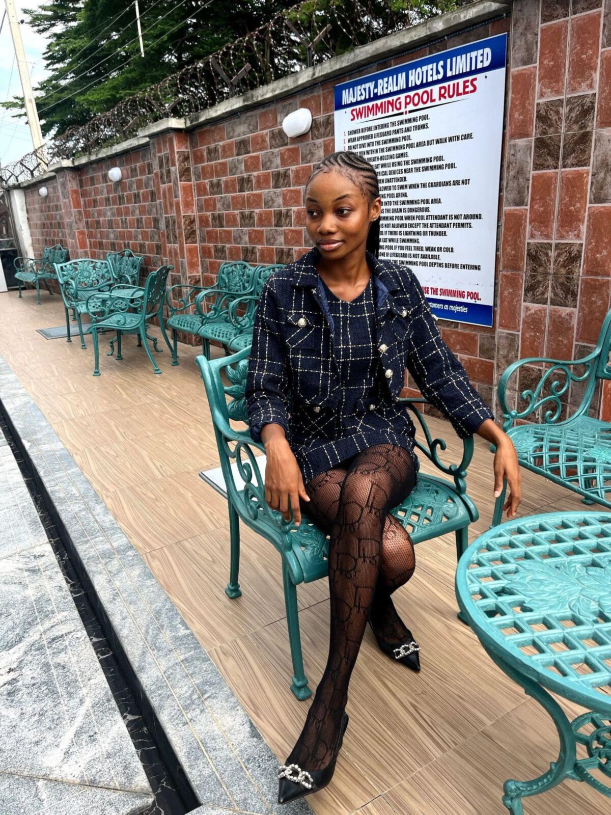 Ebony Pantyhose Beauties 