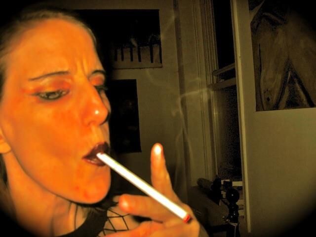 Smoke Slut with Massive Meat Sleeve