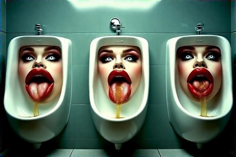 The perfect urinals 
