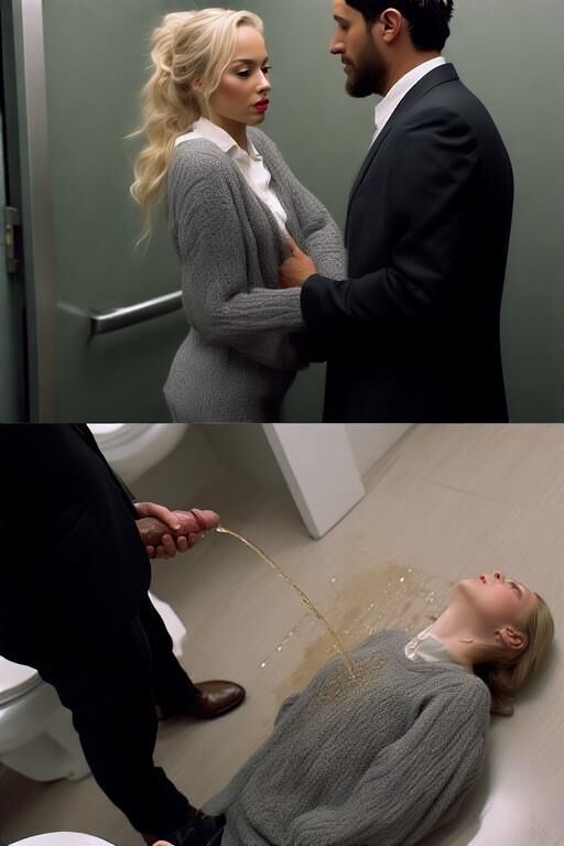 peed on at the office