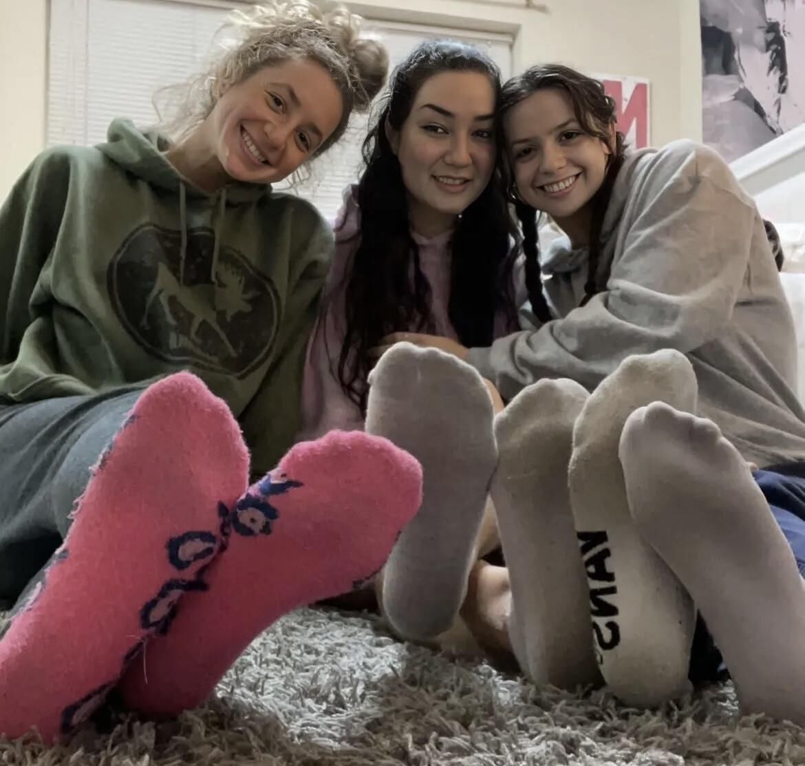 Füße, Socken und Nylons