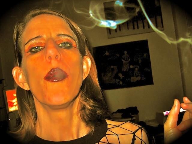 Smoke Slut with Massive Meat Sleeve