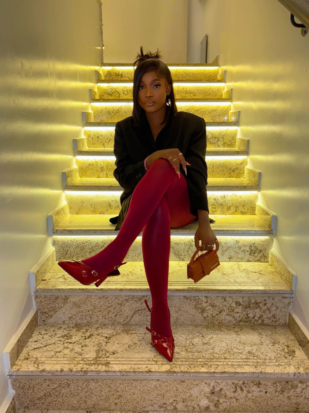 Ebony Pantyhose Beauties 