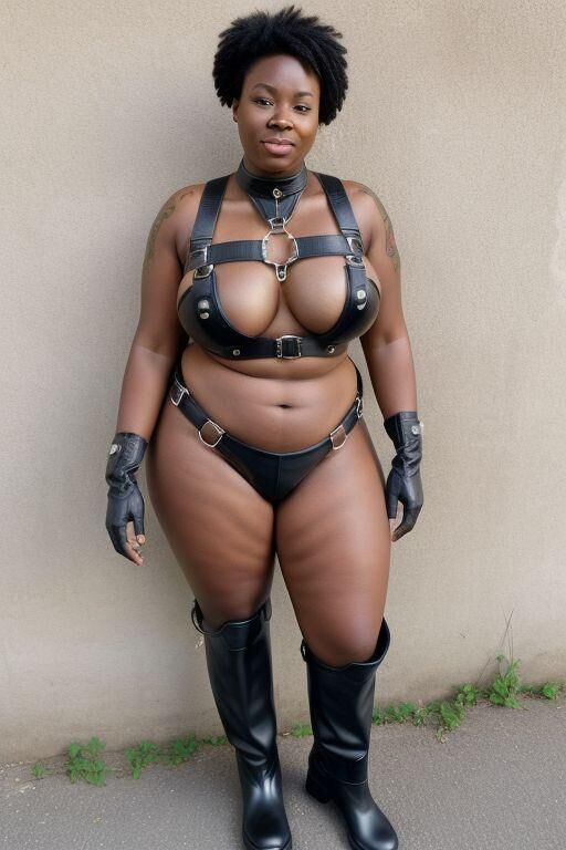 	 AI Various African Latex/Rubber Women Dump 