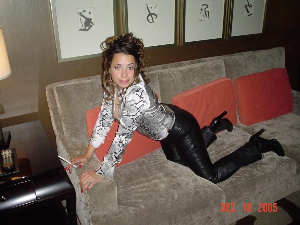 Mulheres sexy em couro